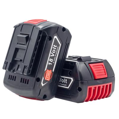 China Machine- Large Capacity For Bosch 18V 5.0AH BAT609 618 BSH PLH Cordless RHS GSB Power Tool Battery for sale