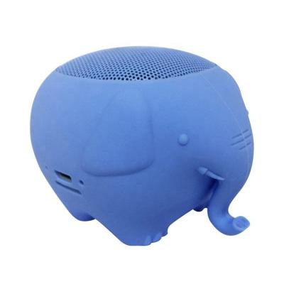 China Best Cartoon Elephant Shape Wireless Mini Portable Speaker For Gift Radio Speaker for sale