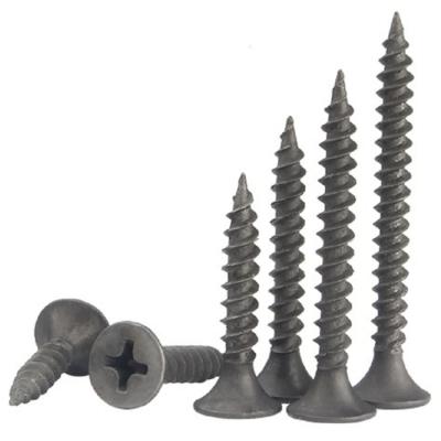 China Self Tapping Pan/Hex Head Stainless Steel Screw Galvanized Wood Screw For Wood Construction Black Drywall Wood Screw/Flat Head for sale