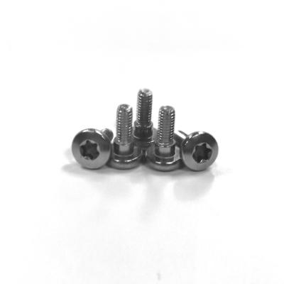 China General Industry Customized M1 M2 M3 M4 M5 M6 M8 Plum Step Anodic Oxidation Cap Cap Socket Metric Black Torx Head Machine Bolt Inner Screws for sale