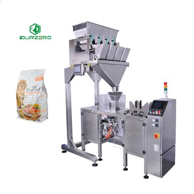 China Single Station Dog Food Packing Machine Pet Filling Machine Dog Food Packaging for sale