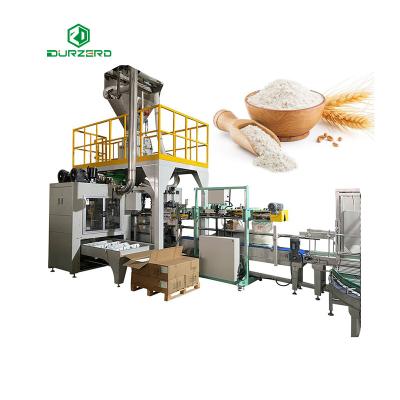 China Automatic 50kg Food Dye Powder Weighing Bag Powder Filling And Bag Packing Machine for sale