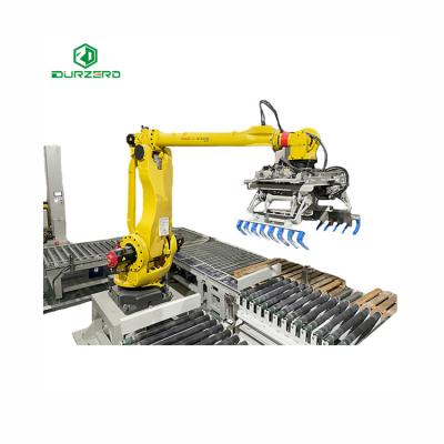 China Food Manufacturer Supply Automatic Industrial Pallet Rack Easy Operate Intelligent Robot Stacker for sale