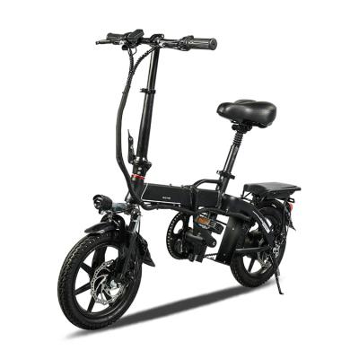 China High Quality Aluminum Alloy Foldable Electric Bike e Bikes 2022 Moped Female Electric Bicycle Scooter for sale