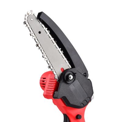 China Factory Supply High Quality Wholesale Portable Lithium Battery-powered Handheld Mini Chainsaw for sale