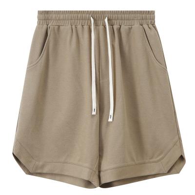 China Five QUICK DRY high quality sports twill pants solid color men's casual loose retro shorts for sale