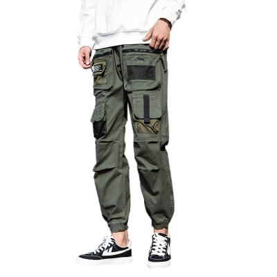 China Anti-pilling KEROSENE Multi Pockets Streetwear Cargo Pants With Straps Fashions Hiphop Cargo Pants For Men for sale