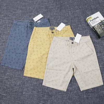 China KEROSENE Pantalones Lounge Wear Shorts Pants Cotton Casual Beach Shorts Print For Men Bermuda Shorts 97% Cotton / 3% Elastane Casual for sale