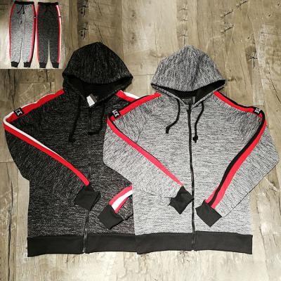 China Plus Size 2020 KEROSENE Zipper Hoodies Set Casual Two Piece Men Plus Size Hoodie Sweaters for sale