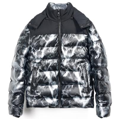 China Designer Plus Size KEROSENE Fashion Puffy Coats Cool Jackets With Lightning Texture for sale