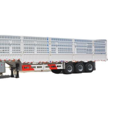 China 4 axle truck or lorry trailer flatbed trailer made in china cheap used second hand 40 feet 3 dimensions ccc from Max Quantity Painting Steel Plate for sale