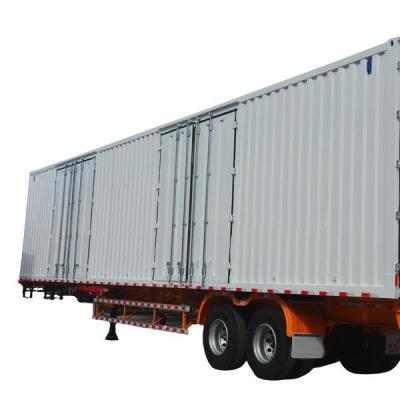 China Flatbed Truck Trailer 4 Axles Truck Trailer Made In China Cheap Container Semi Trailer for sale