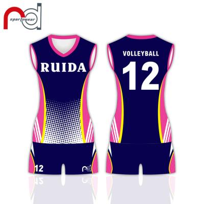 China Popular Custom Volleyball Tank Tops | Custom Design Volleyball Team Wear Womens Volleyball Jerseys M for sale