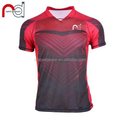 China New Zealand Anti-UV Custom Sublimated Rugby Wear Blank Rugby League Jersey Shirt Uniform for sale