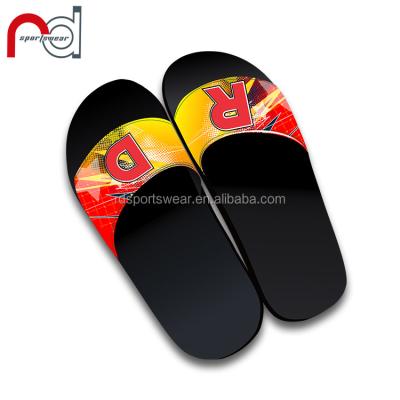 China Gym Wear Anti-Slippery Slides Customize Women And Men Gender Slippers Guangzhou Factory Indoor Wholesale for sale