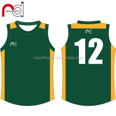 China Custom Anti-UV Your Own Sublimation AFL League Soccer Jersey Australia Jersey Sportswear for sale