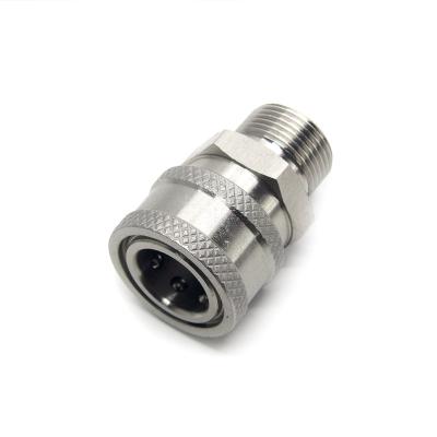 China Daily Connector Tool Pressure Joint Adapter Kit, Quick Connect Kit, 3/8 Male Thread Fitting, 5000 PSI for sale