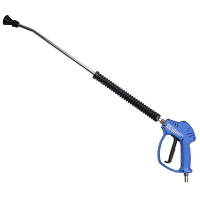 China Jetting Water Gun High Pressure Jet Water Gun Fast Connect Long Extension Pressure Joint Gun for sale