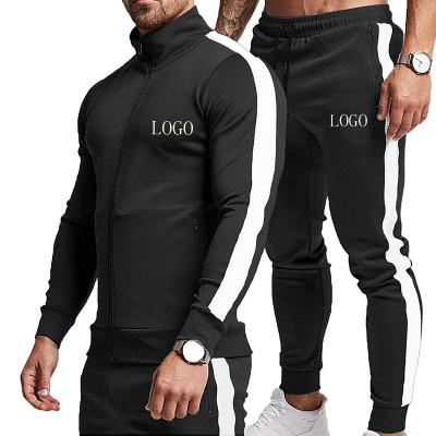 China Factory Wholesale Antibacterial Customized Design Common Wear Men's Technology Sweatsuit Sets Training And Jogging Wear for sale