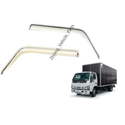 China Chrome Sun Visor For NQR 600p Chrome Auto Truck Body Spare Parts Sun Shade Ftr For Isuzu Elf Npr Nqr 600p for sale