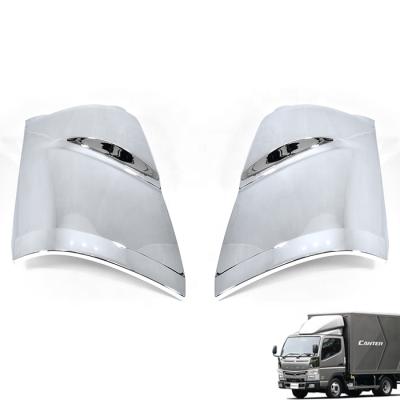 China ABS Chrome Panel Corner Curve Truck Body Spare Parts For Mitsubishi Fuso Canter 2010 for sale