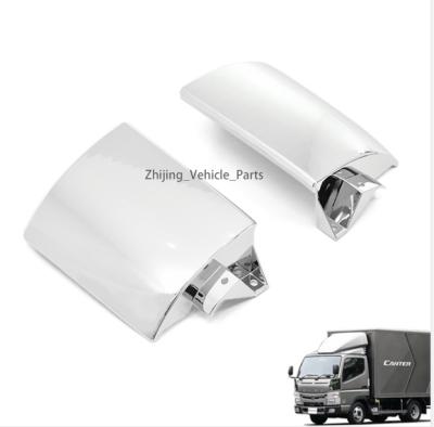 China Chrome Danyang Factory Japan Chrome Corner Lamp Cover Truck Body Spare Parts For Mitsubishi Fuso Canter 2010 for sale