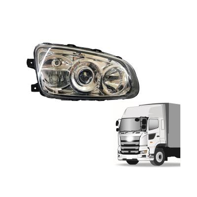 China Lower Grill Black In Chrome HINO 700 Truck Parts Zhijing Manufacture Head Lamp Lens HID For HINO 500 Truck Parts HINO 700 Used Car Parts Sale for sale