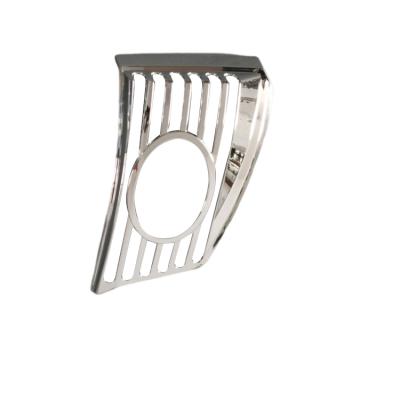 China ABS Truck Body Spare Parts Chrome Corner Lamp Cover For Hino Victor for sale