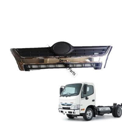 China Truck Body Parts Danyang Factory Vehicle Truck Body Parts Grill W N Black In Chrom For Hino 300 2012 Wholesale for sale