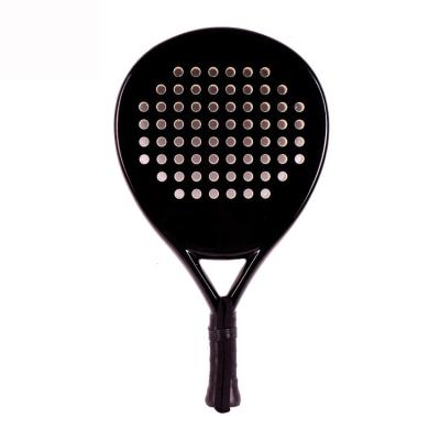 China Carbon Fiber / Professional Fiberglass Padel Sport Tennis Racket OEM Design Your Own Custom Padel Racket Carbon Fiber Bag Beach Tennis For Adult for sale