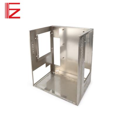 China Custom customer request OEM engineer design laser cutting 5052 spcc metallurgy case welding aluminum steel bending small fencing for sale