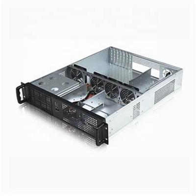 China Short 2U Depth Wall Rack Mount Aluminum Server Chassis Custom Server Case Manufacturer In Dongguan for sale