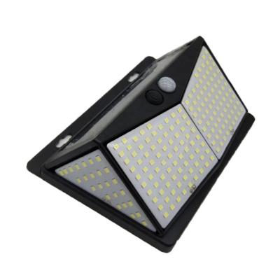 China Waterproof + PIR Motion Sensor Solar Light Solar Powered 208 Outdoor Led Light Solar Powered Wall Lamp PIR Motion Solar Sensor Light for sale