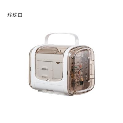 China Viable Amazon Large Capacity Best-Selling Jewelry Cosmetic Storage Box for sale