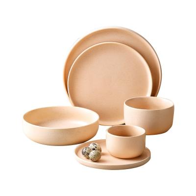 China Sustainable Customizable Banquet Hotel European And American Household Kitchen Ceramic Tableware for sale