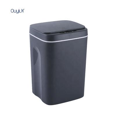 China Amazon Best Induction 14L Popular Modern Electric Smart Trash Can Viable Selling Waterproof Sensor for Office and Home for sale