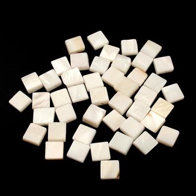 China Wholesale DIY Square Rectangle Shape Shell Beadsfor Jewelry Making Natural Needlework Diy /Handmade for sale