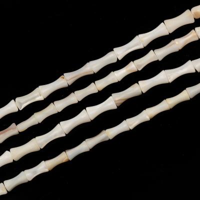 China Wholesale DIY Bone Shape Natural Shell Beads For Diy Bracelet Necklaces Earrings for sale