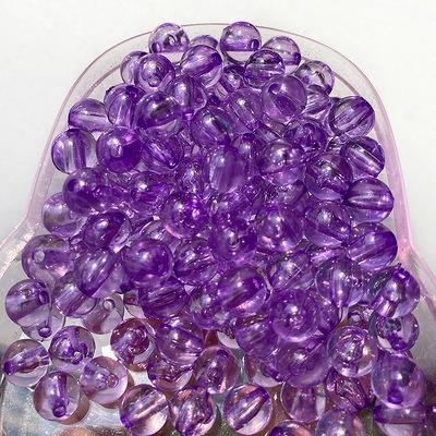 China Wholesale DIY Transparent Crystal Loose Beads DIY Beads Acrylic Handmade Beading Materials for sale