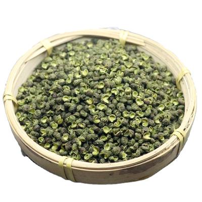 China Sichuan dry dry green peppercorn available as spice, condiment and medicine for sale