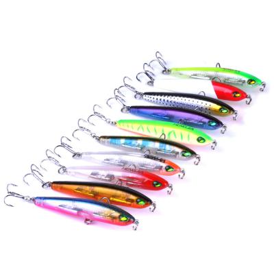 China ABS Plastic Lure Stickbait Pencil Lure Water GT Snap Top Fishing Tackle Saltwater Stick Bait for sale