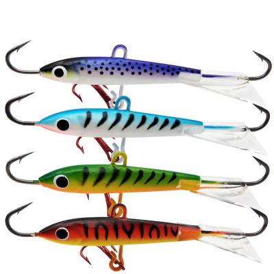 China Ice Fishing Lure Minnow 83mm/18g Hard Baiting Groundbait For Bass Walleye Pike Winter Saltwater Fishing Tackle GF-IJ001 for sale