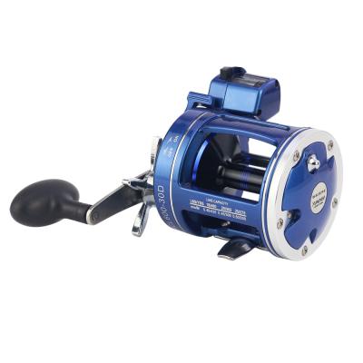 China Free Shipping 3:8 Meter Aluminum Alloy 12BB Spool Fishing Trolling Line: 1 Drum Wheel Fishing Reel High Speed ​​Gears ACL-drag Smooth Spool for sale