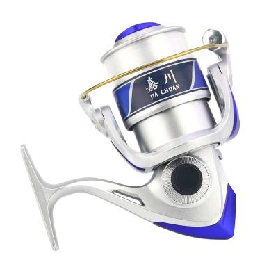 China Free Shipping Spinning Fishing Reel With Fishing Line 5.5:1 5.2:1 4.1:1 12BB Plastic Fishing Reel 1000-10000 Series 1000-10000 Series for sale