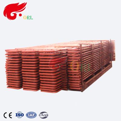 China ENT Chemical Industry Steam Boiler Customized Heat Exchanger Water Wall Tubes Boiler Waterwall Panel Manufacturer for sale