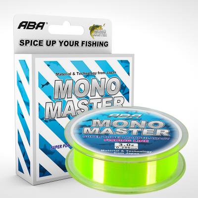 China 150m deep sea high quality high strength cheap fishing tackle low price aba monofilament nylon fishing line for sale