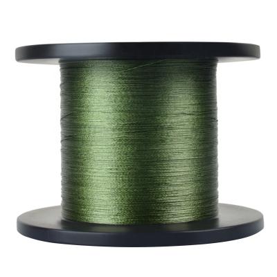 China High-knot Strength / Best Quality 4 Strands Fast Sinking PE Braided Fast Sinking Fishing Line for sale