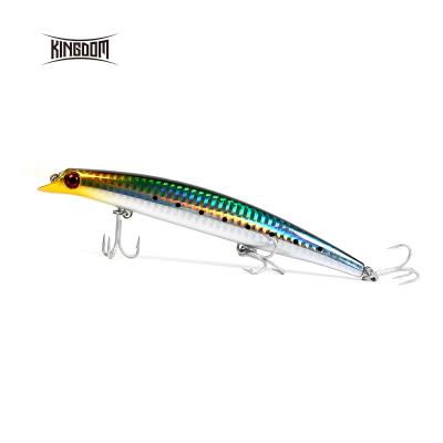 China ABS Fishing Floating Lure Snap For Sea Fishing 3 Sizes Minnow Lure Bait Fishing Tackle VMC Grade Hook Model 5326 for sale