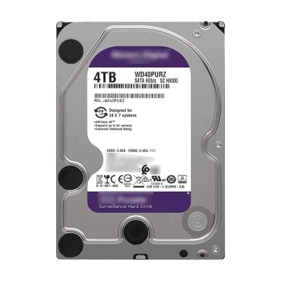 China Original Hdd WD40PURZ HDD Hard Disk Drive 4TB WD40PURX Purple HDD Surveillance Class Special For Security CCTV DVR NVR In Stock for sale