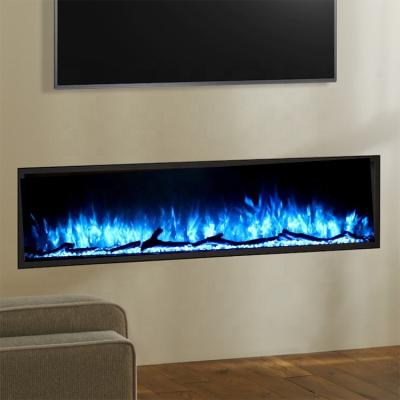 China Realistic Fire Place 3D Decor Flame Hotel Wall Indoor Decorative LED Fireplace Indoor Decorative Recessed Electric Heater for sale